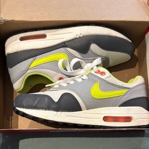 Nike Air Max with Neon Yellow and Gray